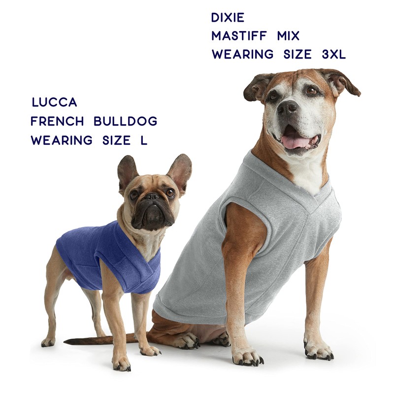 ESPAWDA Casual Stretch Comfort Cotton Dog Sweatshirt Sweater Vest for