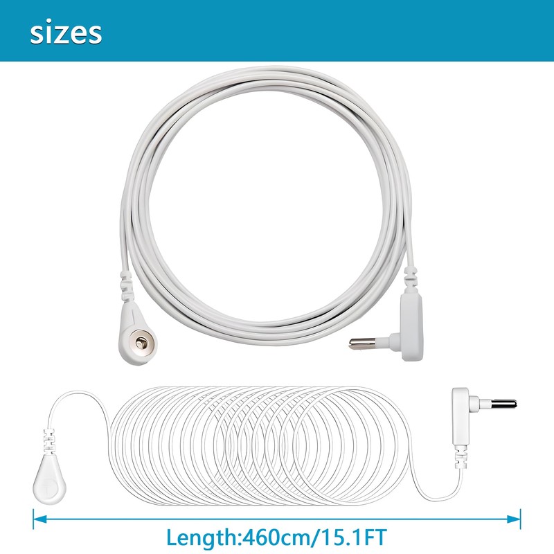 Minidodoca 2 Packaged Grounding Wires and 4 Grounding Wrists, as