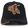 Trendy Apparel Shop Rodeo Horse Embroidered Mesh Back Baseball Cap,