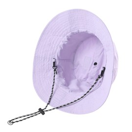 FEICUI Men Women Outdoor Bucket Hat Quick Dry Packable Boonie Hat UV Protection Sun Hat (Purple)