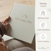 mintkind® Baby Album "Mein erstes Lebensjahr" Linen + Sticker Set