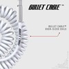 Bullet Cable 15′ Classic White Coil Cable