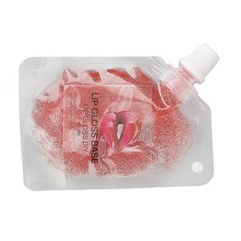 Clear Lip Gloss Base , Pearly Moisturizing 20ml Glitter Lip Gloss Base Red para Cosm¨¦ticos