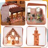 150 Pcs Mini Bricks,Sim Bricks,Micro Bricks for Garden,8 Hole Brick,Building