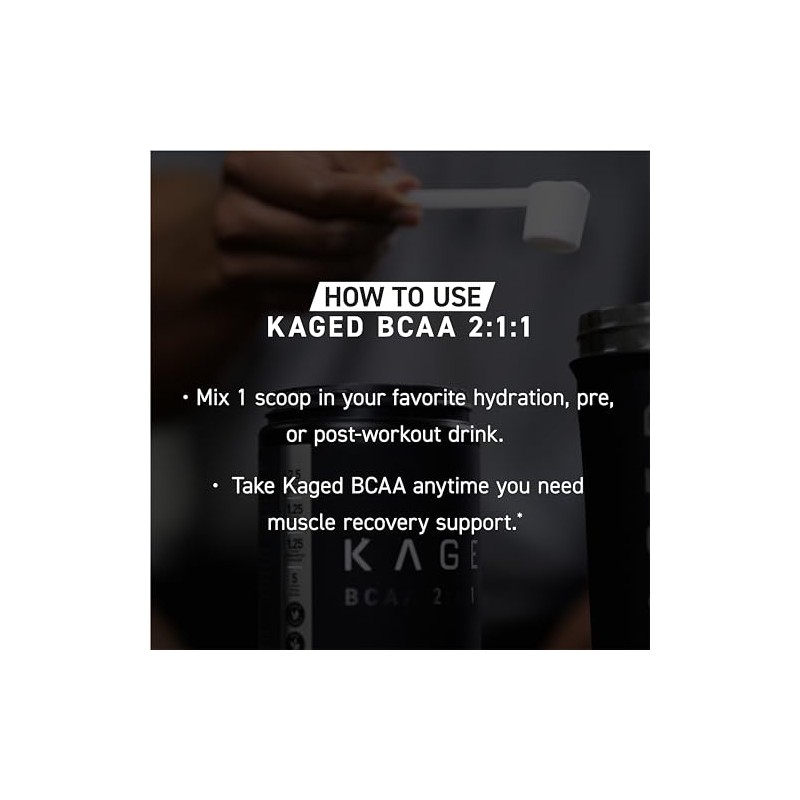 Kaged Jessica Wellness- Bcaa en Polvo