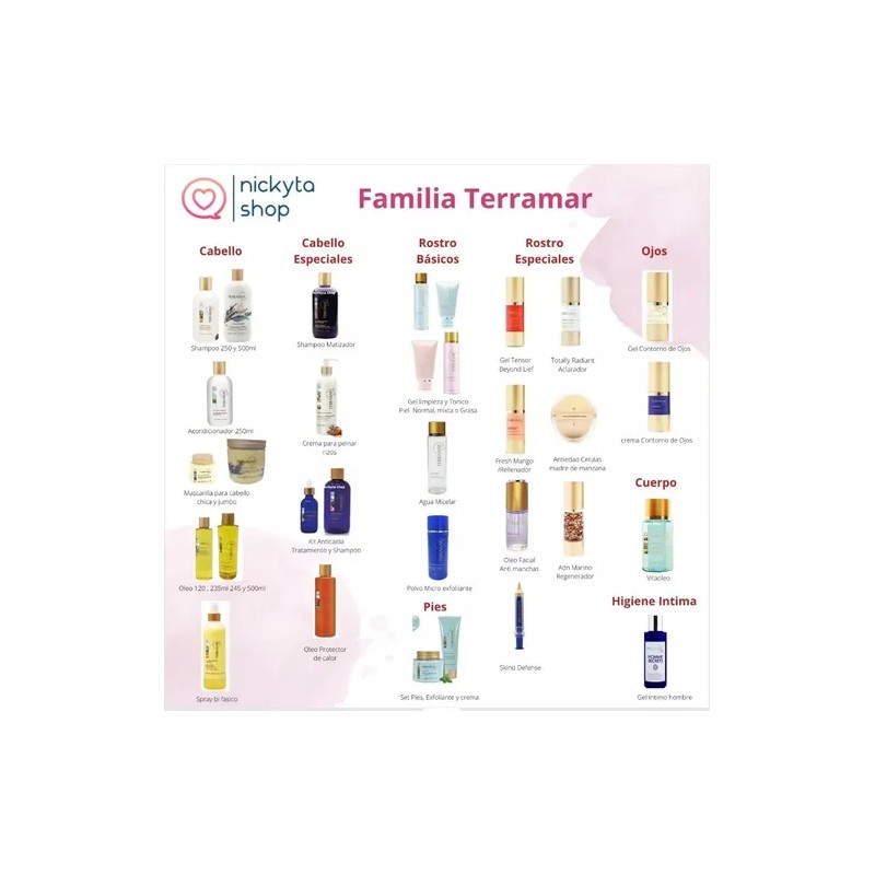 Terramar Shampoo Para Cabello Rizado Extreme Curls 250 Ml