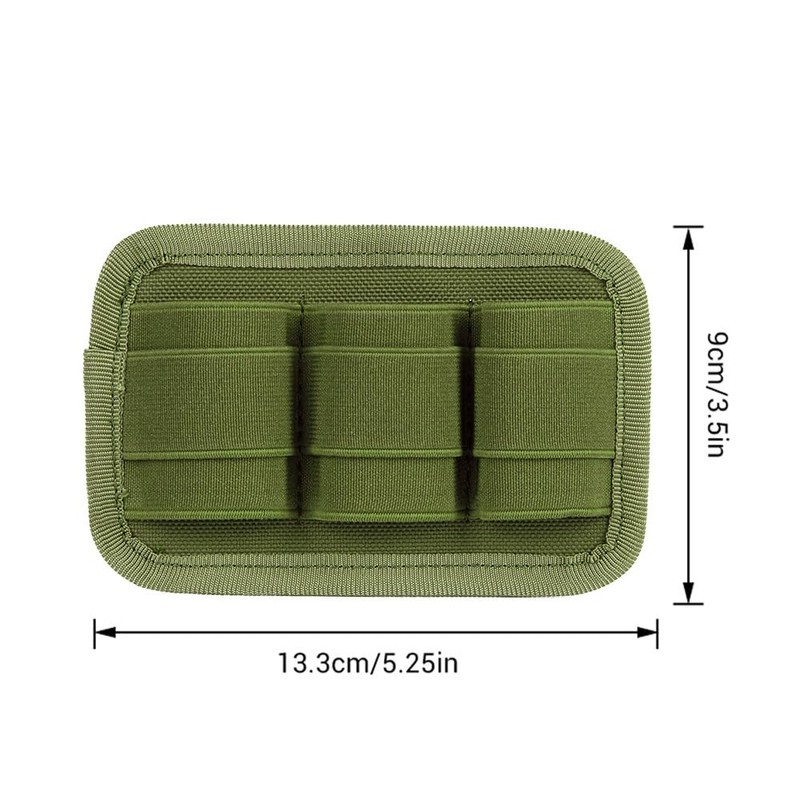 EDC Elastic Organiser Patch, Tactical Bag Insert Elastic Holder, Modular