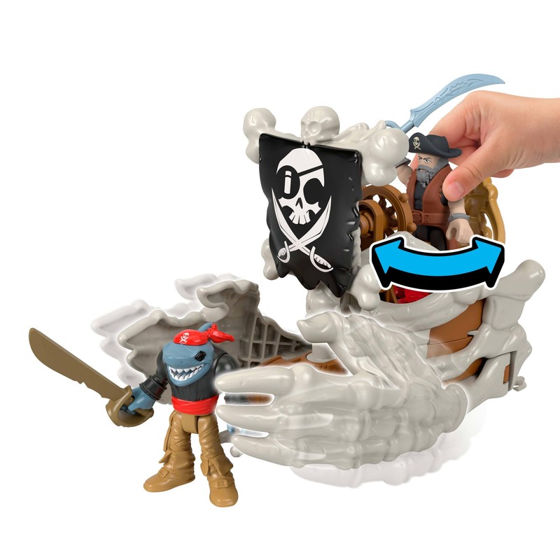 Imaginext - La Nave Di Billy Bones, nave giocattolo con