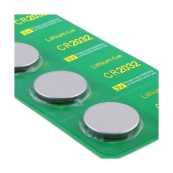 CR-2032 Lithium 3V Battery, 'coin cell', Sold As 10 Batteries