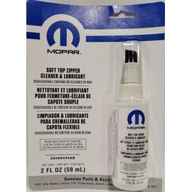 Soft Top Zipper Cleaner and Lubricant 5066440AC