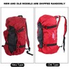 Alomejor Climbing Bag Foldable Waterproof Climbing Bag Mountaineering Shoulder Backpack