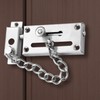 Stainless Steel Anti-hotlink Latch, Sliding Bolt Latch with Chain, Household