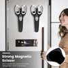 2 Pack Sharp Kitchen Scissors Set with Magnetic Holder, Heavy