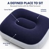 Soyinht 1PC Inflatable Seat Cushion, 37 x 30 x 20cm,