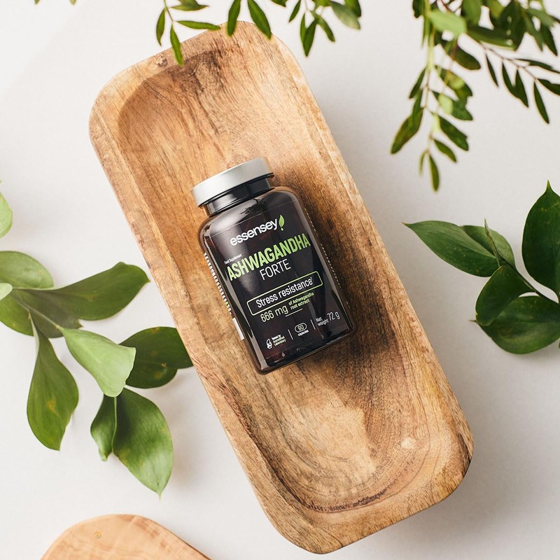 ESSENSEY - Ashwagandha I 200 mg I 90 Capsules I