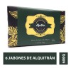 6 Pack Jabón Natural Alquitrán Hulla, (caspa Psoriasis) 600g