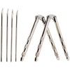 Chef Craft 21629-2PK Stainless Steel Set, 2 Nut Crackers and