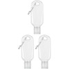 Gammaeon 3 Stück Reiseflaschen Set, 50ml Tragbare Nachfüllbare Behälter mit