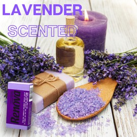 Renova Scented Pocket Tissue - 9 Tissues/Pack - 3-Ply (84 Pocket Packs, Purple Lavender)