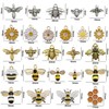 Wasise Bee Charms - 25PCS Bee Charms for Crafting, Cute