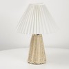 Cute Small Table Lamp, Rattan Bedside Lamp, Modern Bedside Nightstand