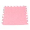 Cotton Linen Interlocking Mat Thicken Soundproofing Cuttable Patchwork Puzzle Foam