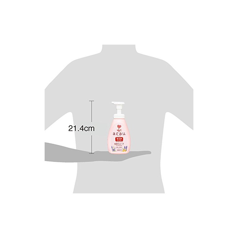 arau. arau foaming body soap, main unit, 18.7 fl oz