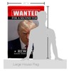 Trump Mugshot Flag Gift Outdoor Decor Wanted Reward Poster Making
