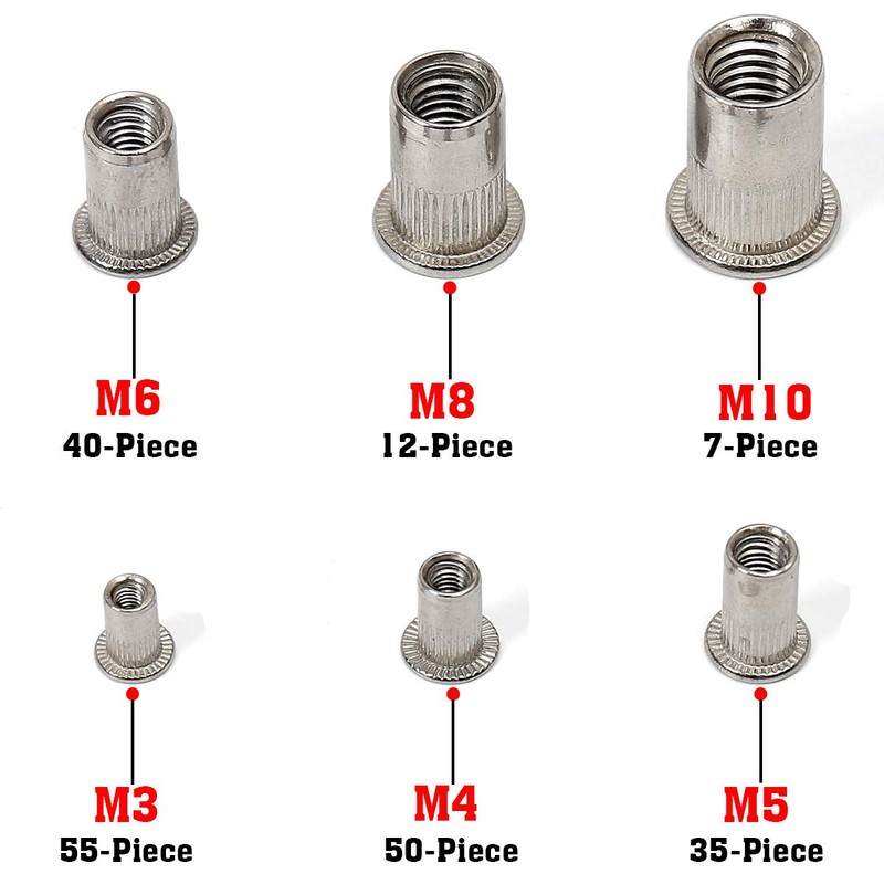Stainless Steel Rivet Nuts M3 M4 M5 M6 M8 M10