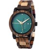 BOBO BIRD Mens Wooden Watch Analog Quartz with Week Display