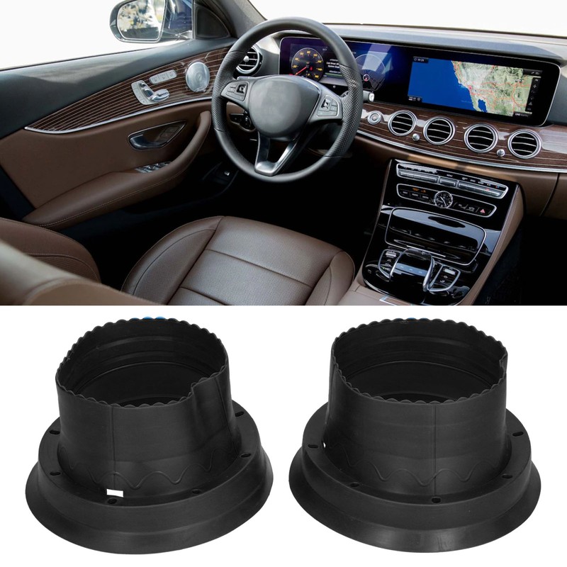 2pcs Audio Loud Speaker Waterproof Cover Mount Adapter Pad Insulation