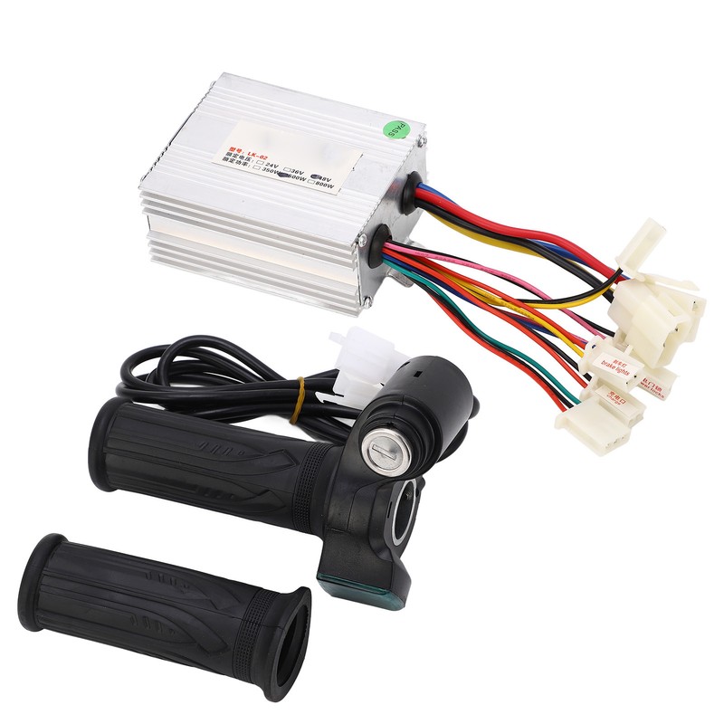 Bike Controller Power Display Throttle Grip Electric Bike Brushed Controller