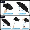 ALLBASA Automatic Folding Folding Umbrella - Windproof, Lightweight & Compact