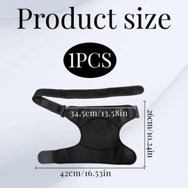Grosion 1Pcs,Adjustable Shoulder Brace,Rotator Cuff Shoulder Support Men and Women,Relief for Fits Left and Right Shoulder Injuries