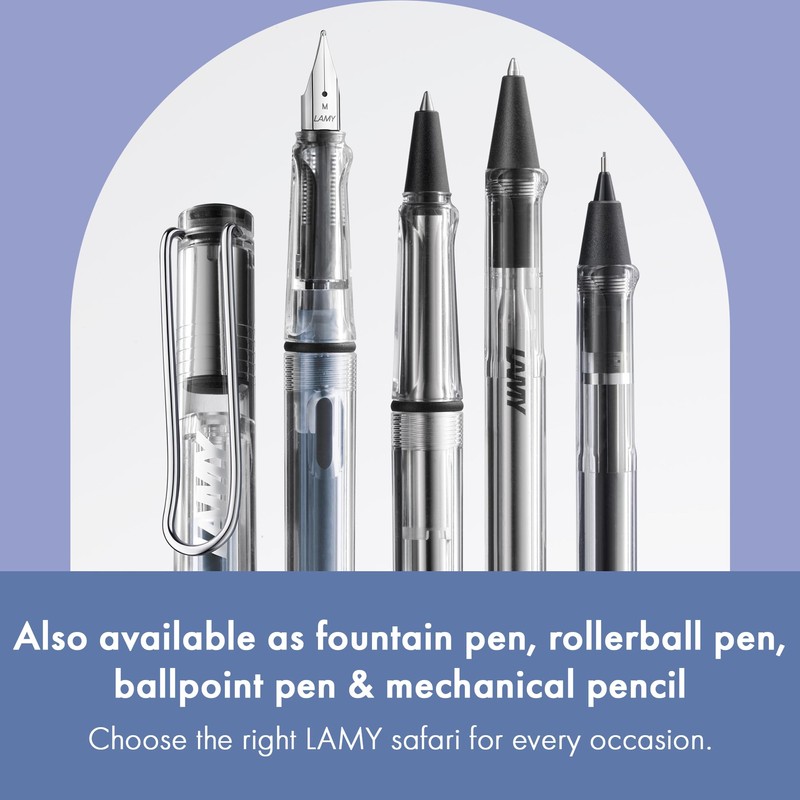 Lamy safari roll-ink vista – Penna roller con cartuccia d'inchiostro,