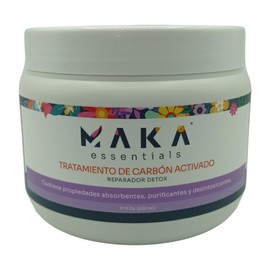 Maka Essentials - Activated Carbon Treatment - repairs - shines - softens - volumizes - deeply cleans - anti-grease - revitalizes - 17 Fl Oz
