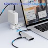 OVAW USB C to HDMI Adapter 5-in-1 Hub, 60W PD
