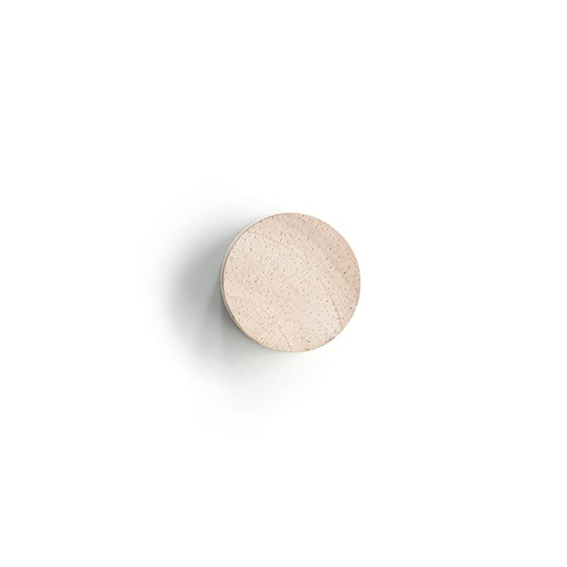 Zeller 11244 Wooden Magnet Set of 4 Approx. Diameter 2.2
