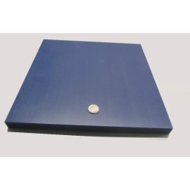 Tivar 88 Blue UHMW PE Sheet .750" (3/4") Thick x 12" x 12", UV Stabilized