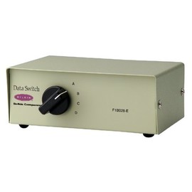 Belkin 4 Port DB25F Data Transfer Switch; 1 by 4, Manual Rotary
