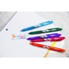 BAZIC Frizz Fashion Color Erasable Gel Retractable Pen with Grip