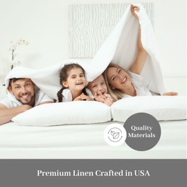 DreamFit DreamChill Cooling Bamboo Sheets for Hot Sleepers with Elastic Corner Straps 20 inch Extra Deep Pocket Breathable Silky Soft 100% Crafted in USA Twin XL Sheet Set Sage