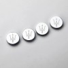 KA 4pcs Maserati Car License Plate Frame Bolts Fastener Anti-Rust