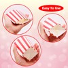20 PCS 7x5x11cm Popcorn Boxes Popcorn Bags Red and White