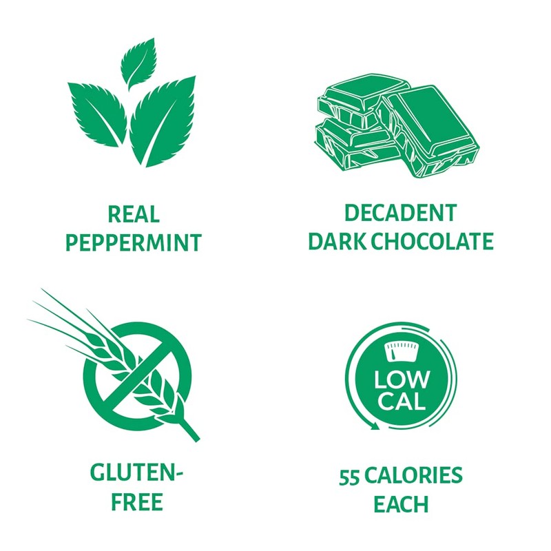 Pearson's Mint Patties | Made with Decadent Dark Chocolate and