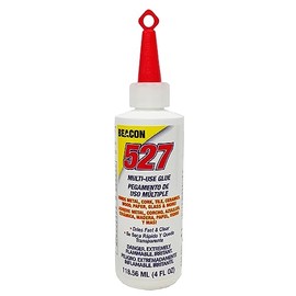 BEACON 527 Multi-Use Glue for Ceramics, China, Metal & More - Quick-Dry, Waterproof & Weatherproof Adhesive, 4-Ounce