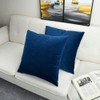 Artaimee Navy Blue Throw Pillow Covers 22x22 Set of 2