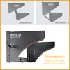 RIVECO 5U Wall Mount Rack for Network Reinforced Heavy Load