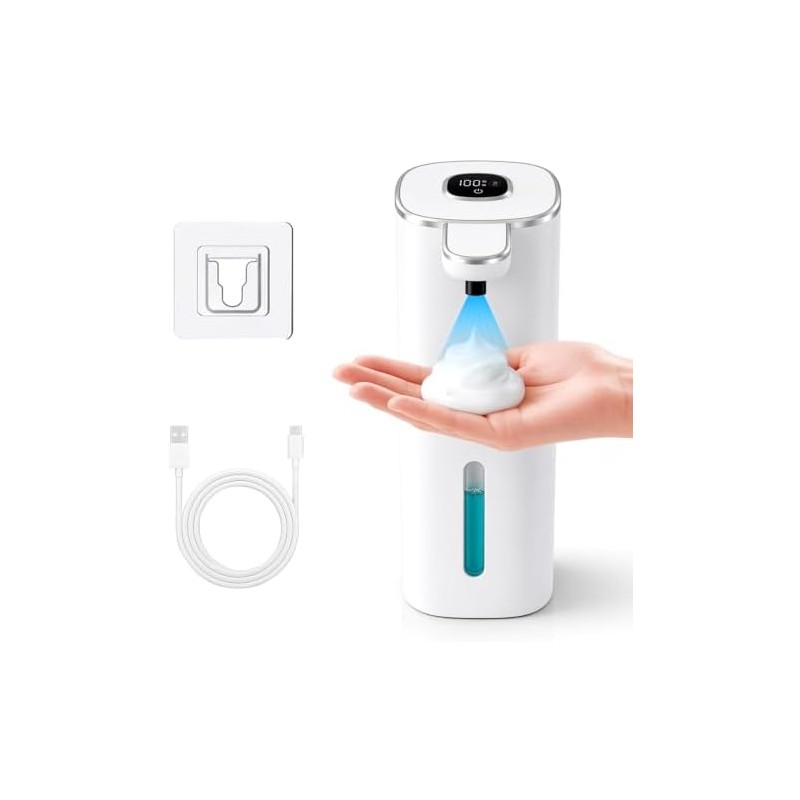 KTMOUW Dispensador de Jabon Automático Sensor Lnteligente Sin Contacto