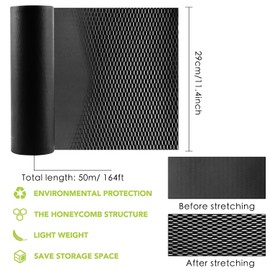 Honeycomb Packing Paper,11.5" x 164' Honeycomb Cushioning Wrap Roll Honeycomb Packing Paper Wrap,Eco-friendly Packaging Paper Kraft Paper Bubble Paper Shipping Moving Wrap Paper (Pink)